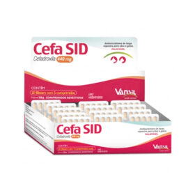 Cefa Sid 660mg Antimicrobiano Vansil 10 Comprimidos