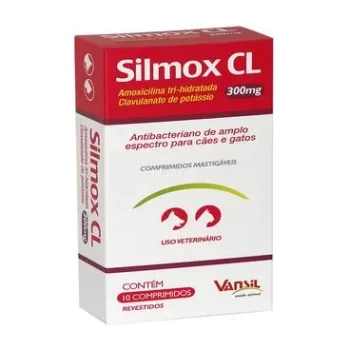 Silmox CL 50mg Antibiótico Vansil 10 comprimidos