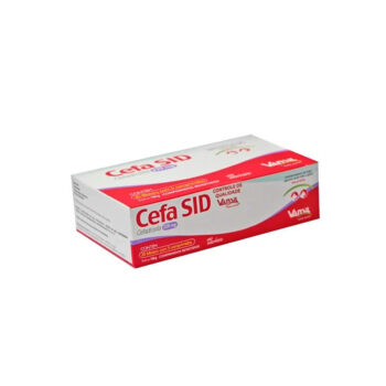 Cefa Sid 220mg Antimicrobiano para Cães e Gatos 10 comprimidos