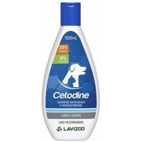 Shampoo Antifúngico Cetodine Lavizoo 500 ml