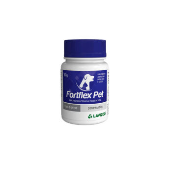 Suplemento para Articulações Cães e Gatos Fortflex Pet 60g