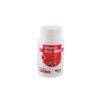 Vitasil Hep Suplemento Cães e Gatos Vansil 60 comprimidos